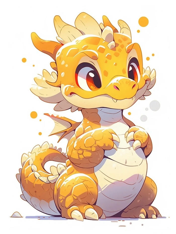 ảnh rồng chibi 4k
