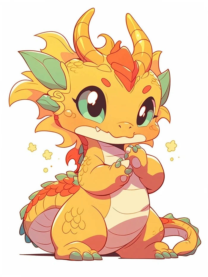 ảnh rồng chibi 8k