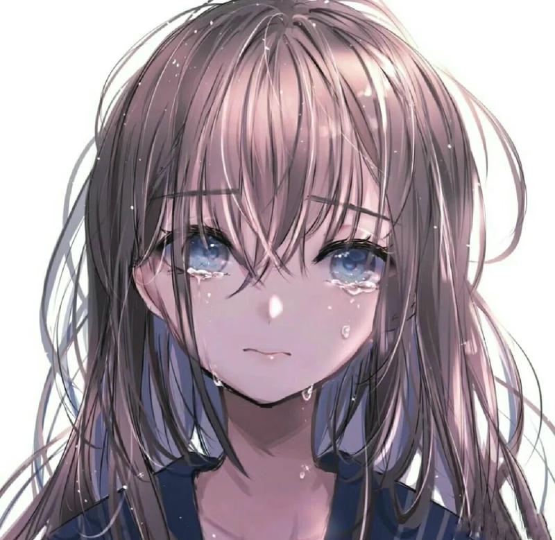 anime buồn khóc nữ