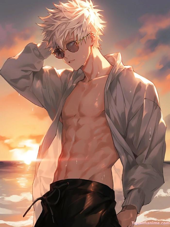 anime nam cơ bắp săn chắc hấp dẫn