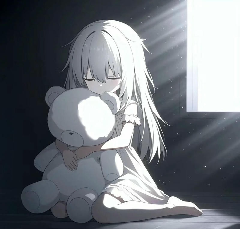 anime nữ khóc