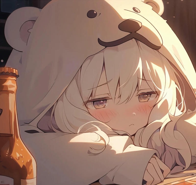 anime nữ khóc dưới mưa