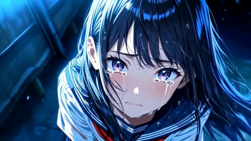 avatar cô đơn nữ anime