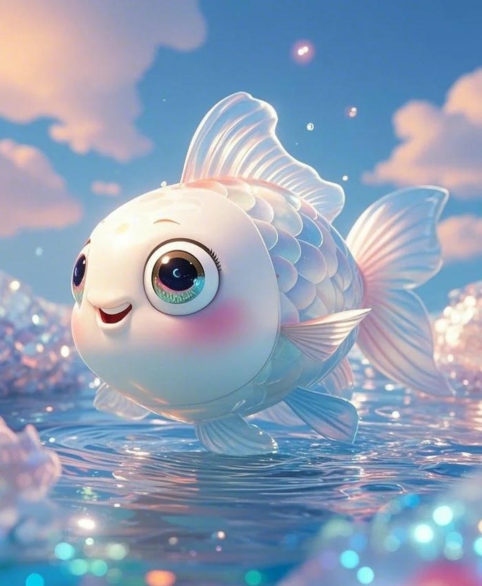 cá chibi cá chép