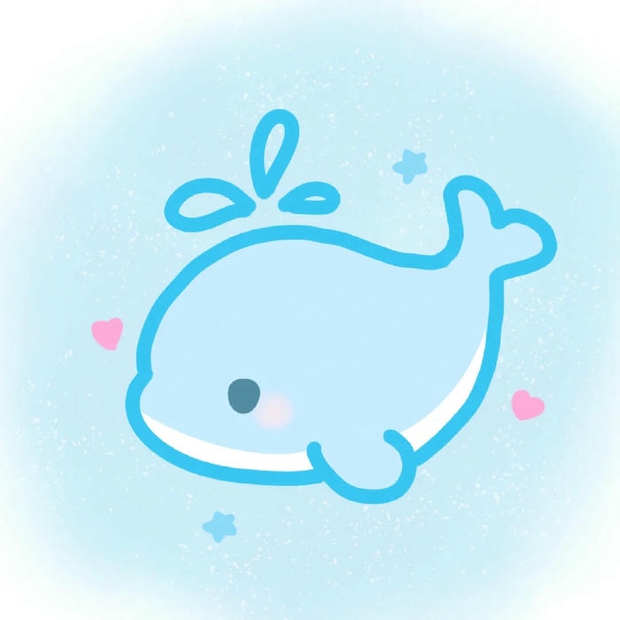 cá voi chibi