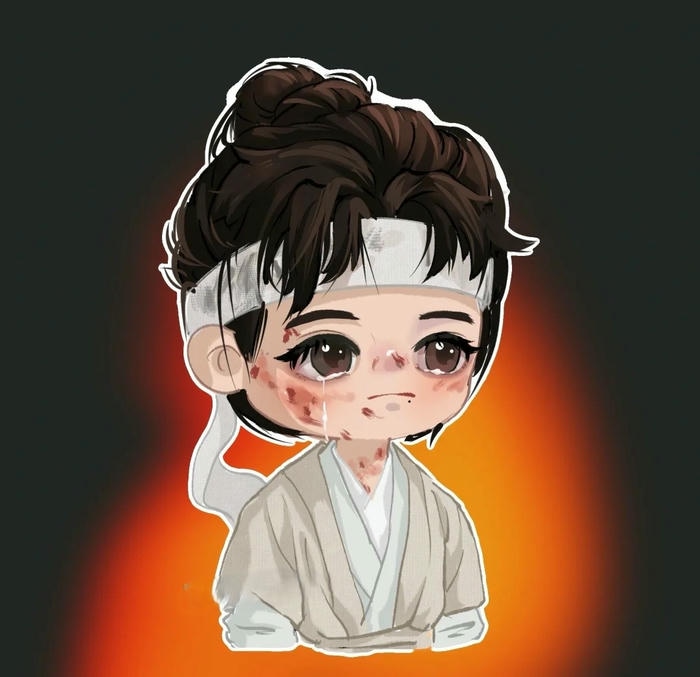 chibi buồn khóc