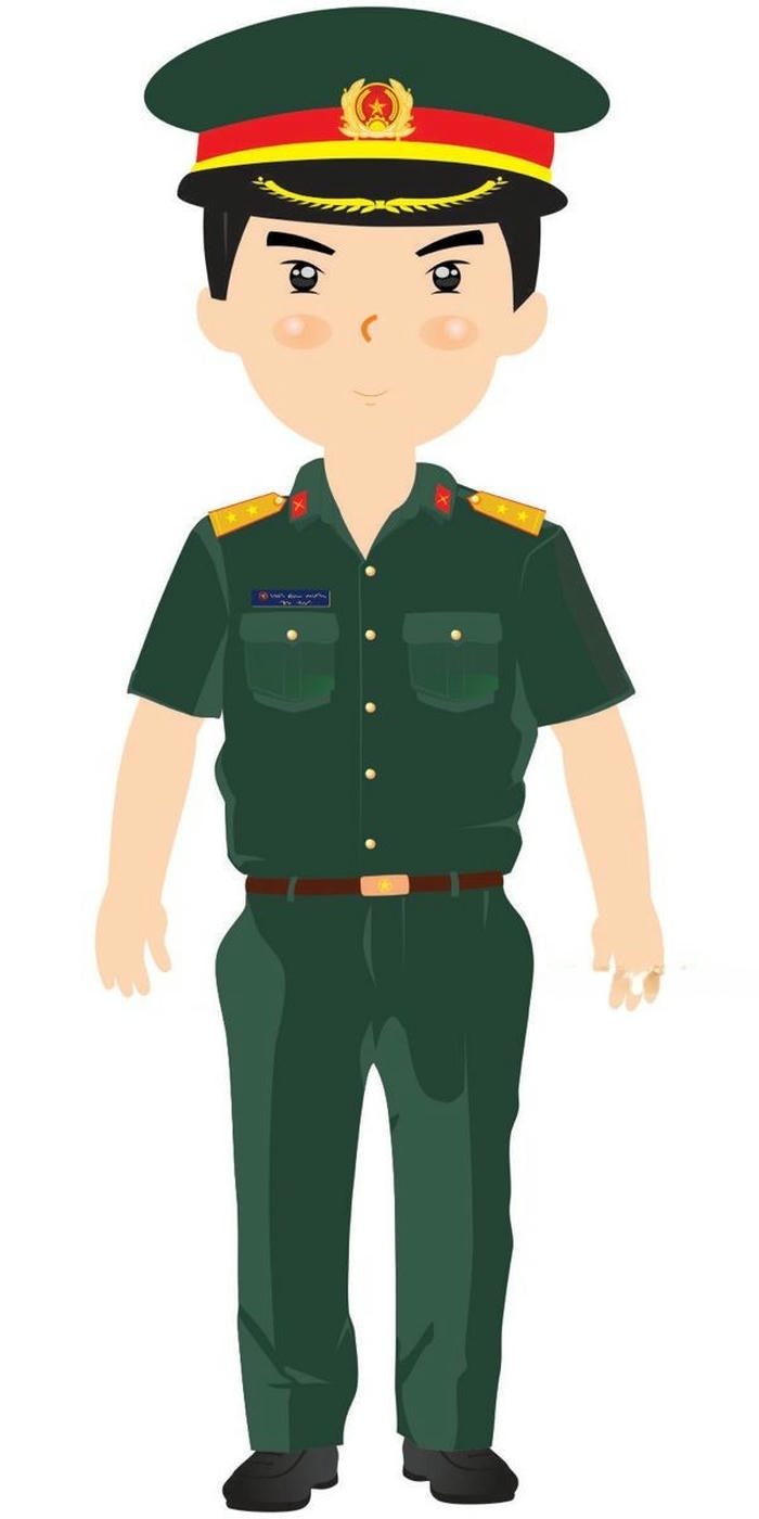chibi công an dễ thương nhưng nghiêm túc