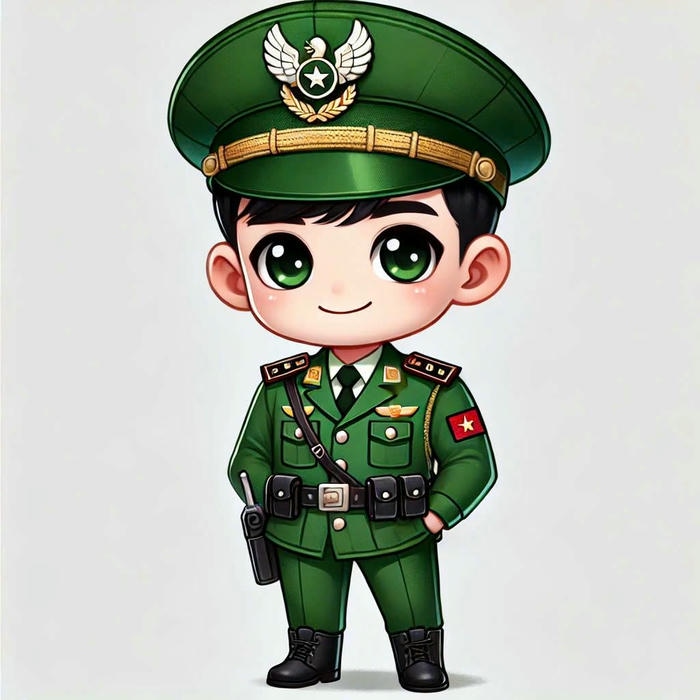 cong an chibi