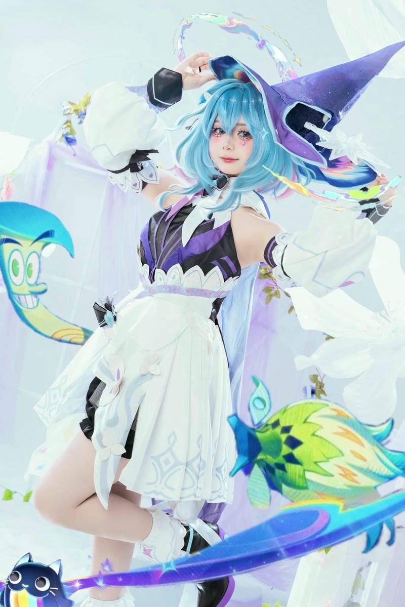 cosplay phù thủy cực xinh
