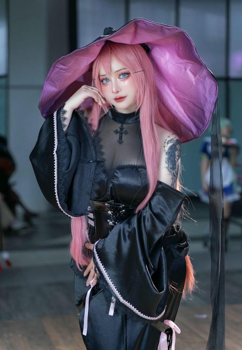 cosplay phù thủy cute