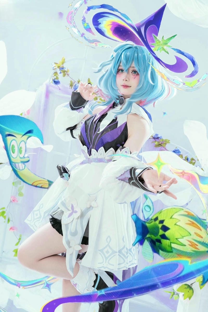 cosplay phù thủy dễ thương