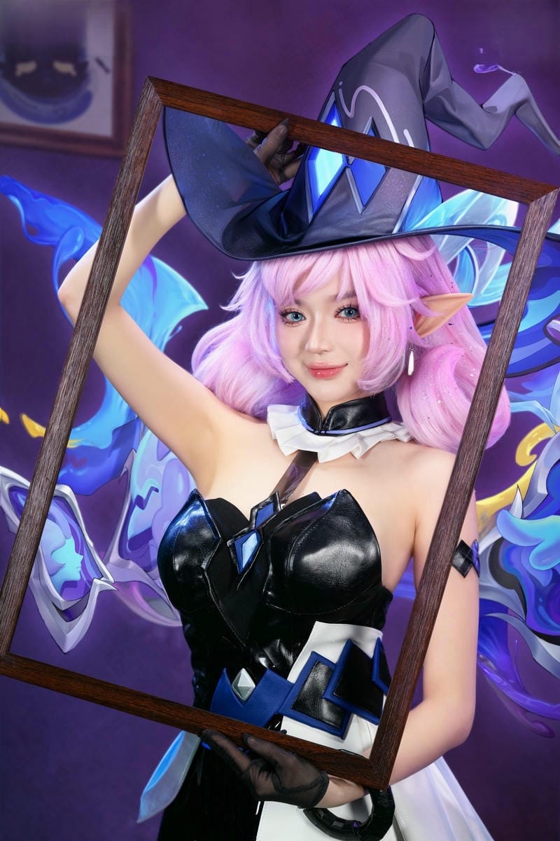 cosplay phù thủy siêu dễ thương