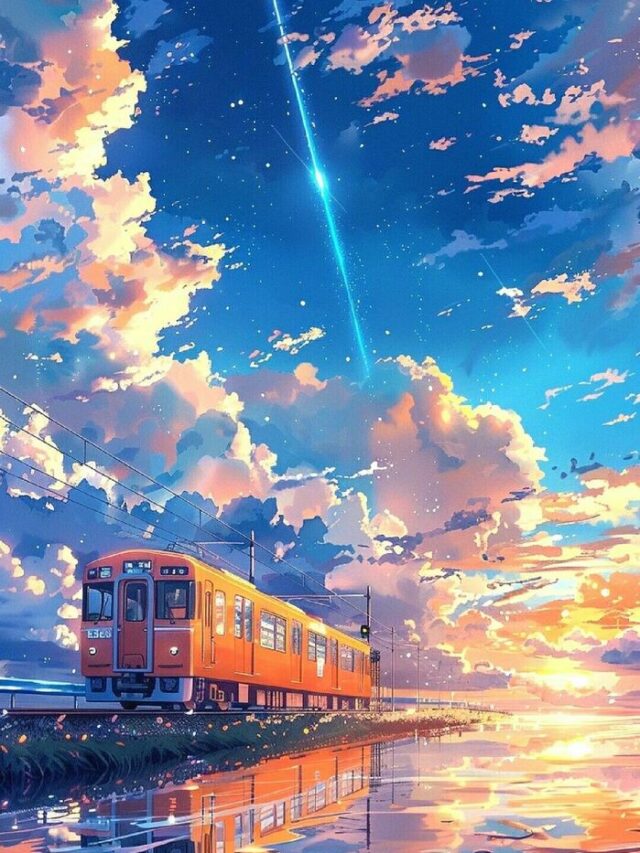 Bộ sưu tập 200+ ảnh anime bầu trời xanh đẹp mắt
