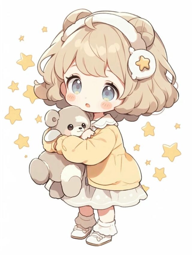 200+ Hình ảnh cô gái chibi cute dễ thương đẹp mắt