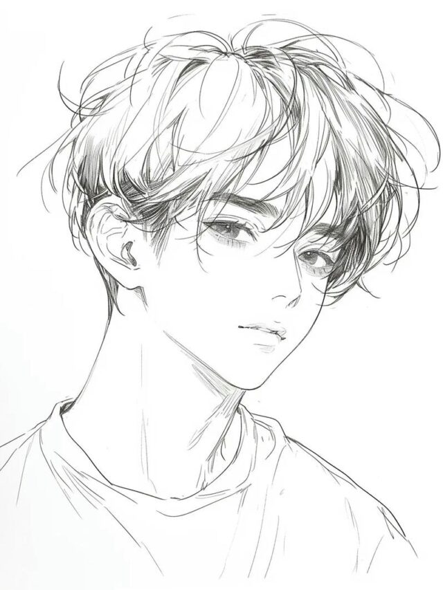 30+ Mẫu tranh vẽ anime nam đẹp thực hiện đơn giản