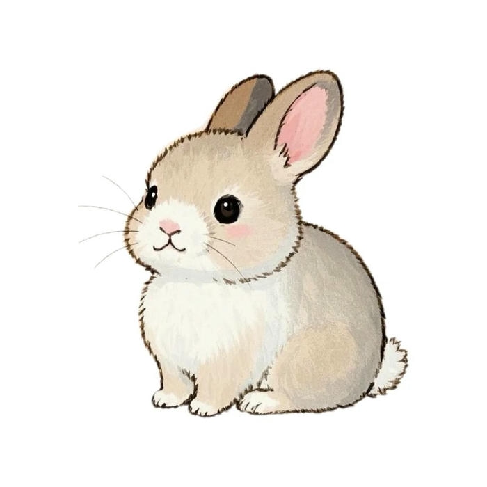 dễ thương cute thỏ chibi