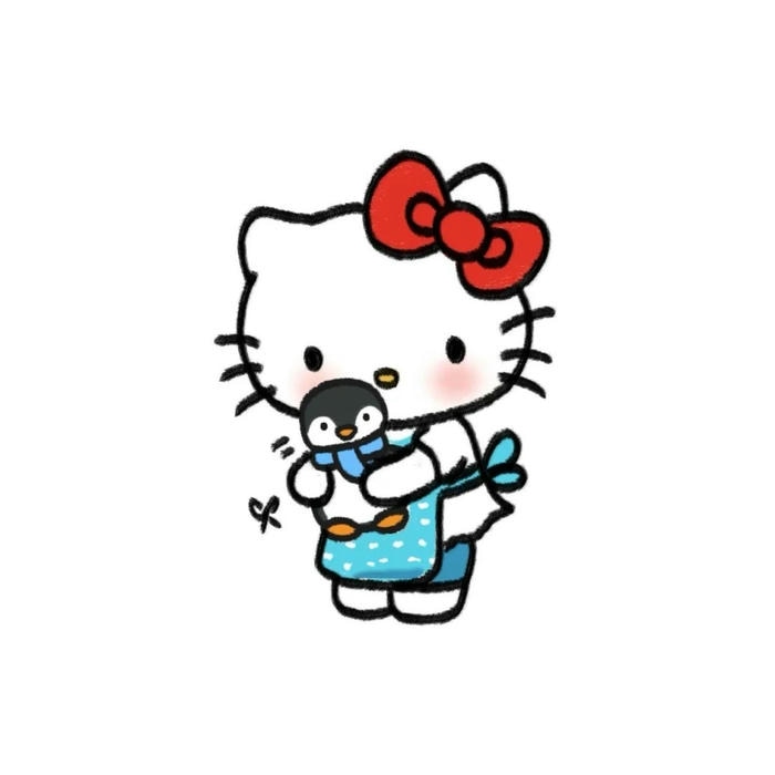 hello kitty chibi đáng yêu
