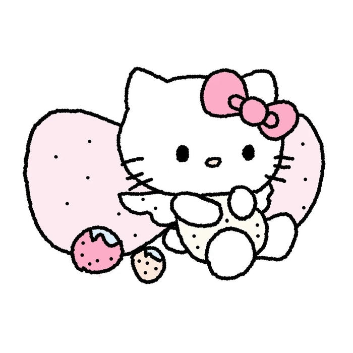 hello kitty chibi làm ảnh đại diện