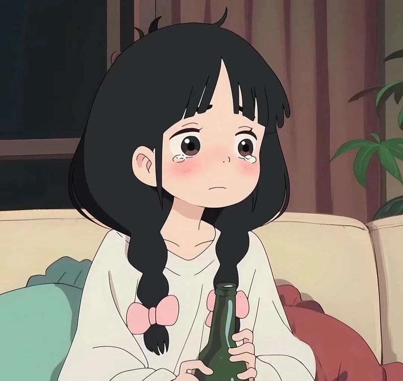 hình ảnh anime buồn nữ