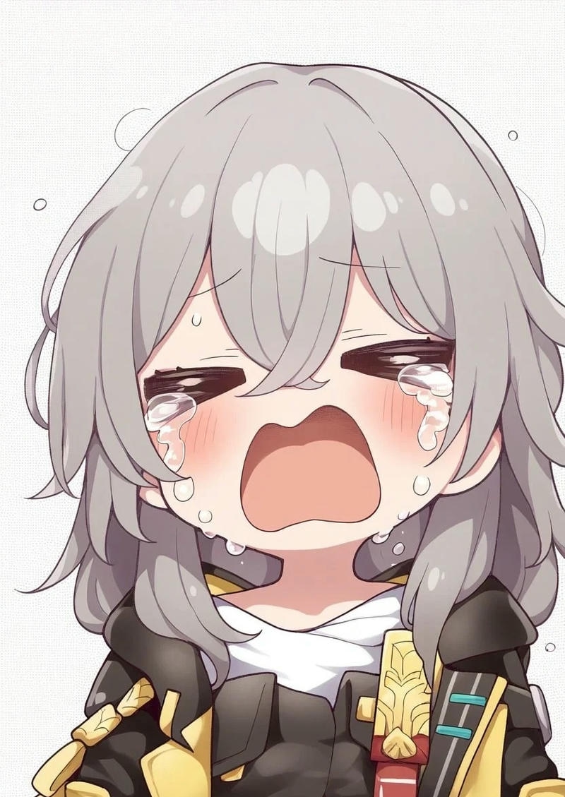 hình ảnh anime nữ khóc