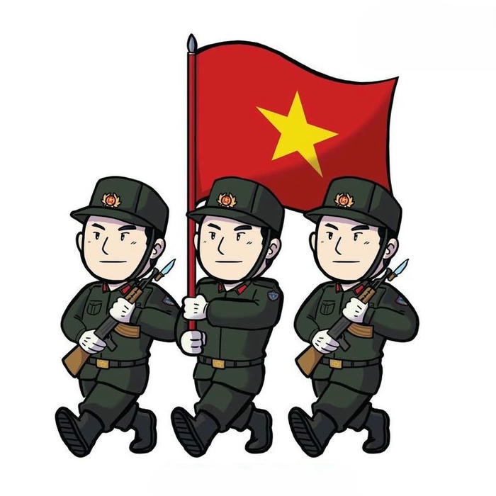 hình ảnh chibi công an dễ thương việt nam