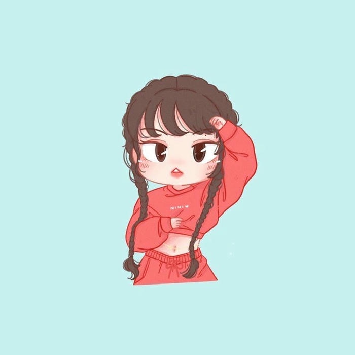 hình ảnh jisoo chibi cute