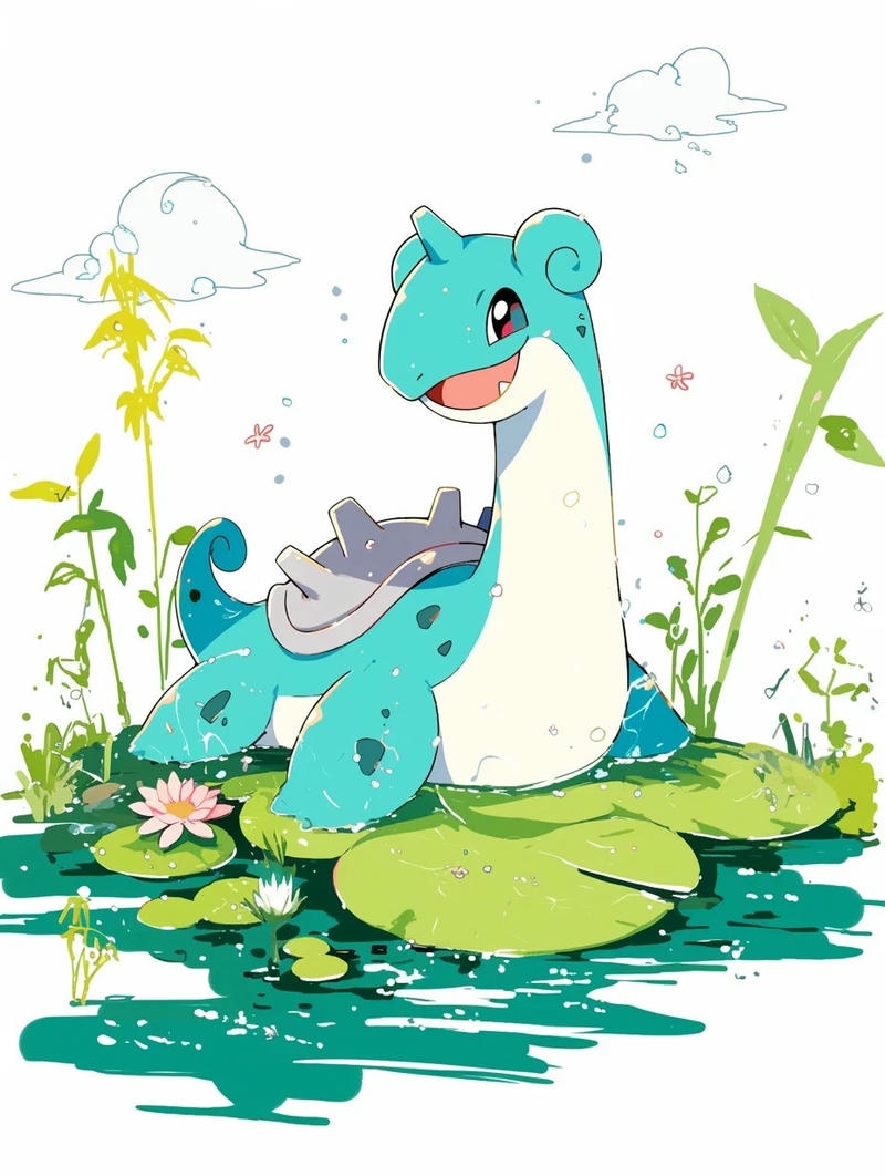hình ảnh pokemon chibi hệ nước