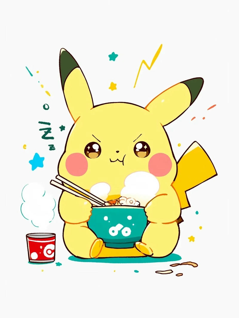 hình ảnh pokemon chibi pikachu