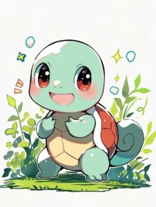 hình ảnh pokemon chibi rùa