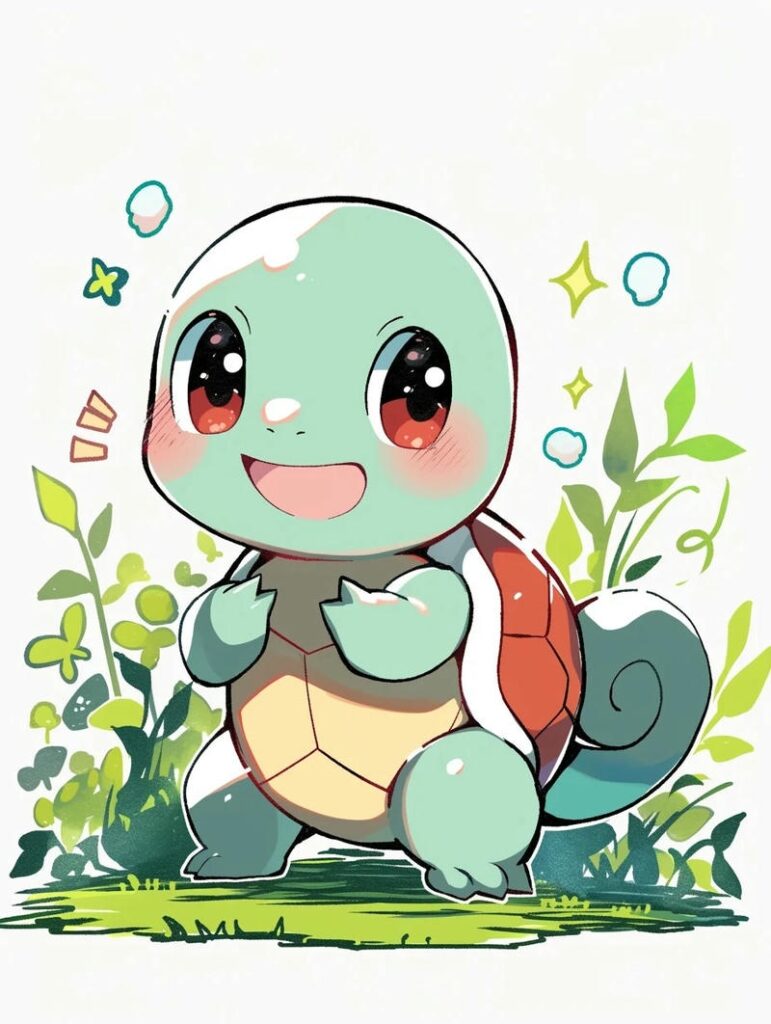 hình ảnh pokemon chibi rùa