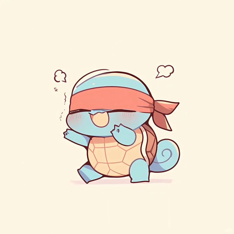 hình ảnh pokemon chibi rùa biển