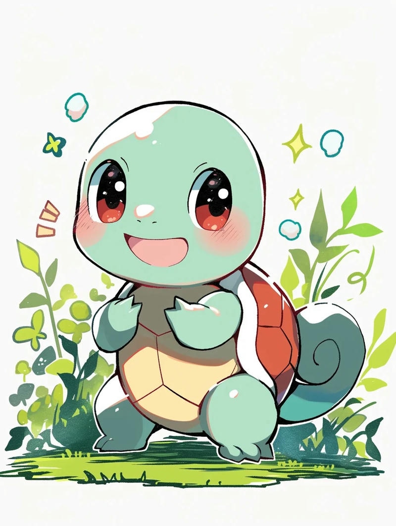hình ảnh pokemon chibi rùa