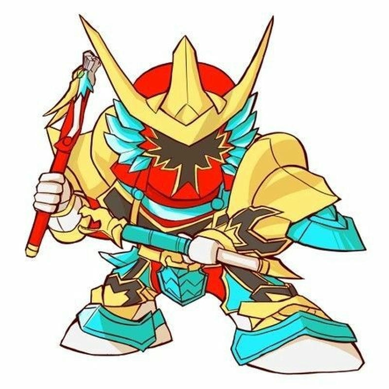 hình ảnh siêu nhân gao chibi nhiều màu