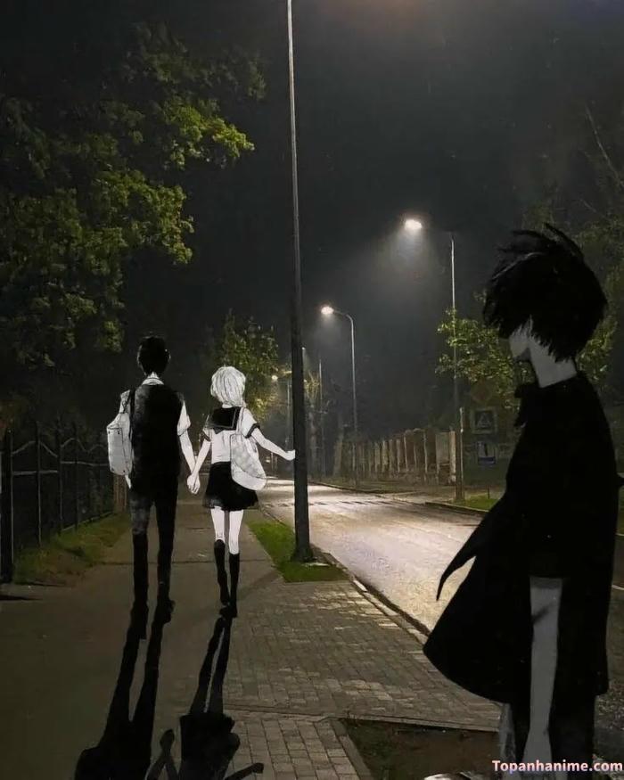 hình anime chia tay đôi tình nhân