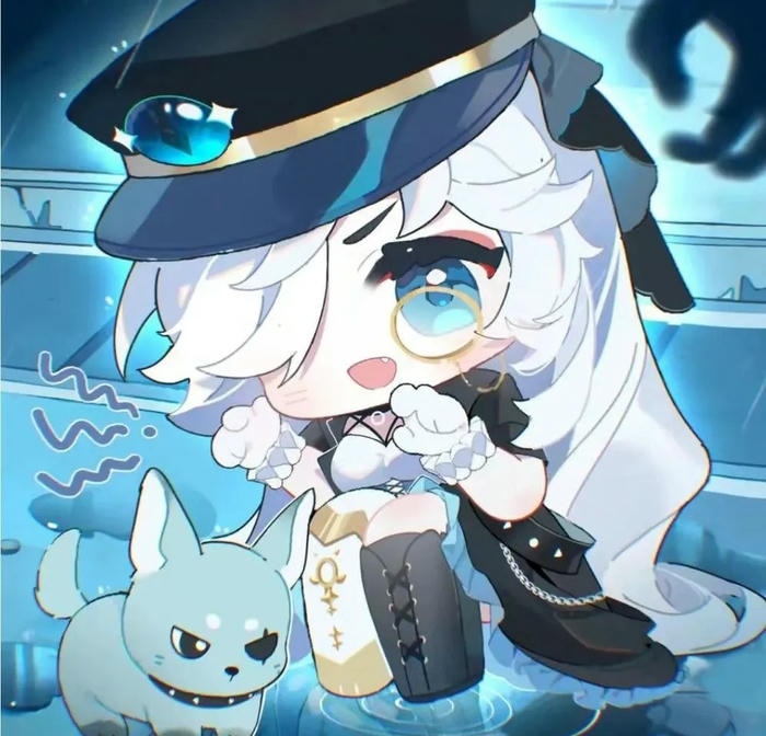 hình con gái cute chibi