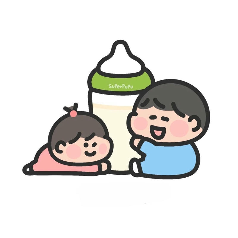 hình em bé chibi đói