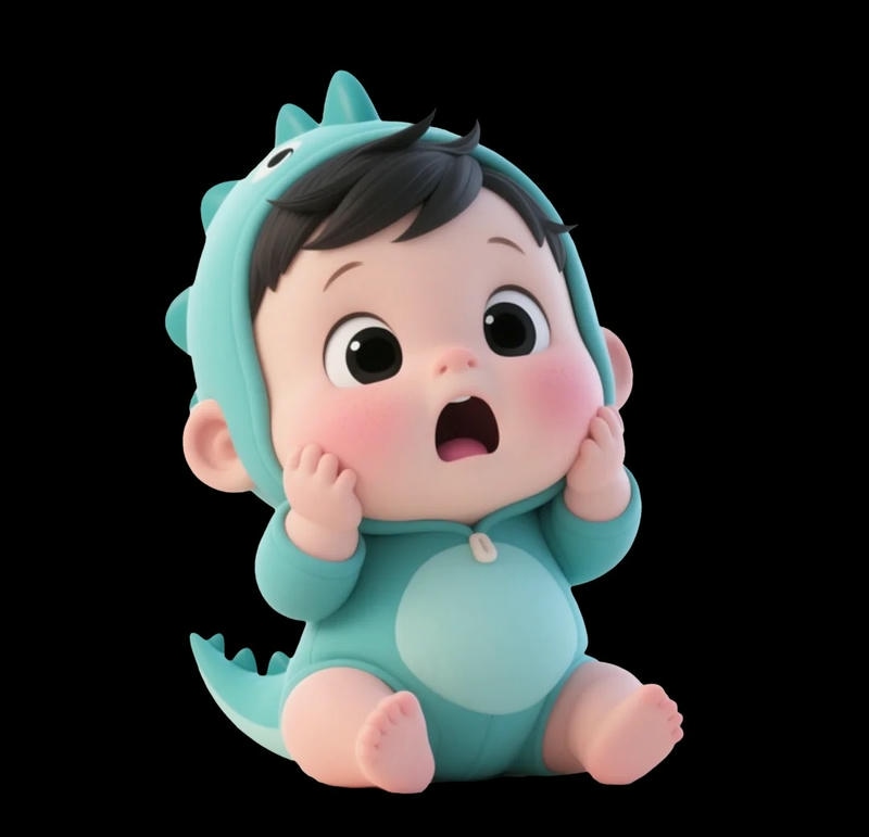 hình em bé trai chibi