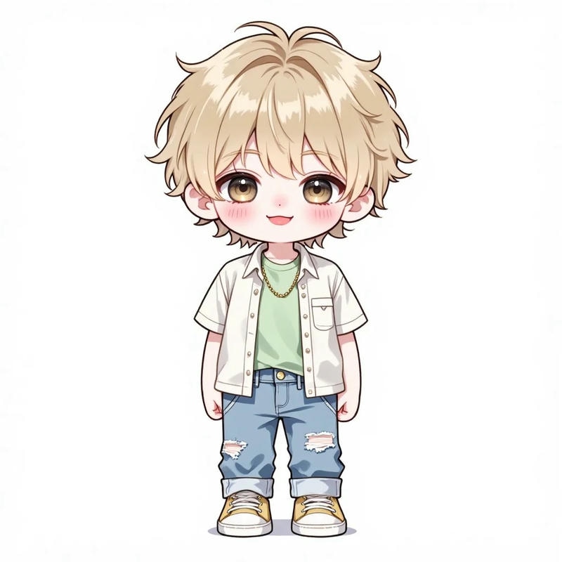 hình nền chibi nam