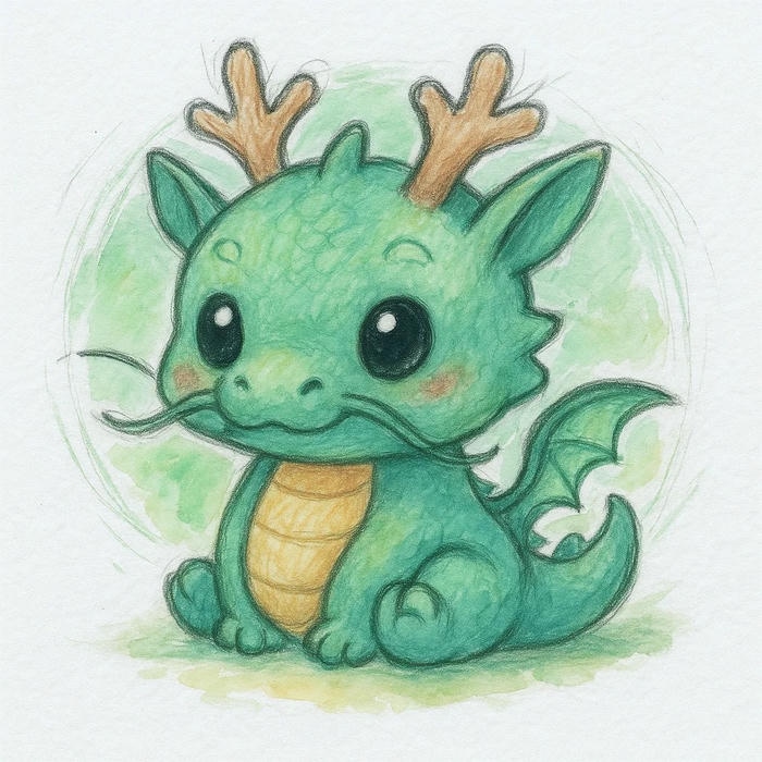 hình nền rồng chibi