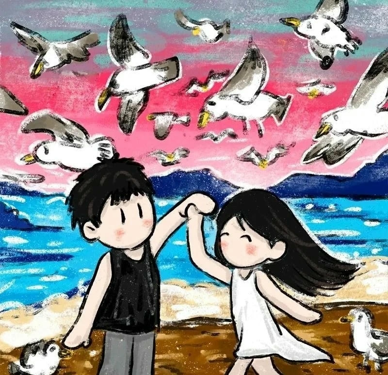 hình vẽ chibi cặp đôi