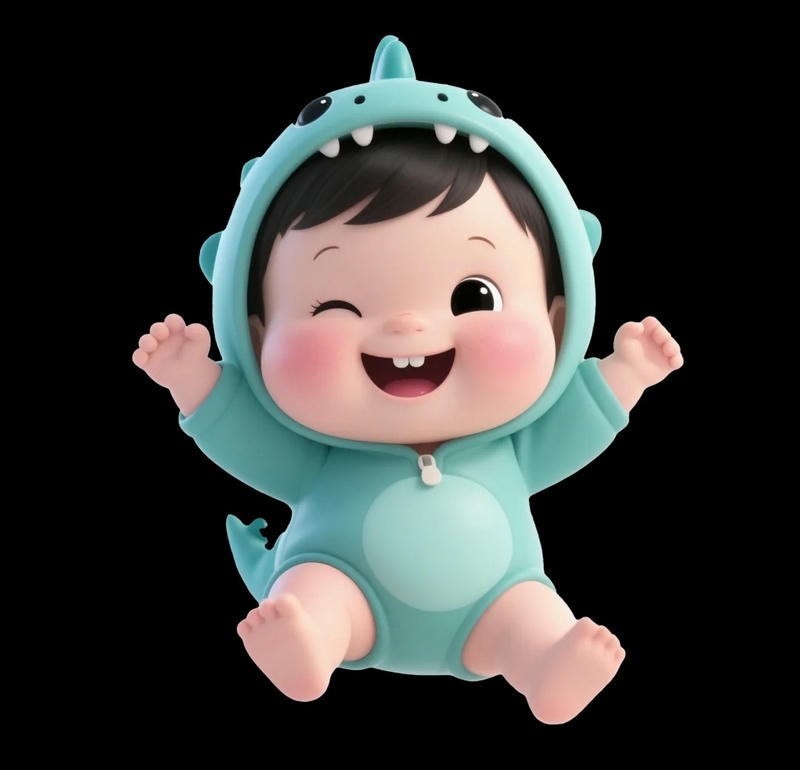 mẫu chibi cho bé trai