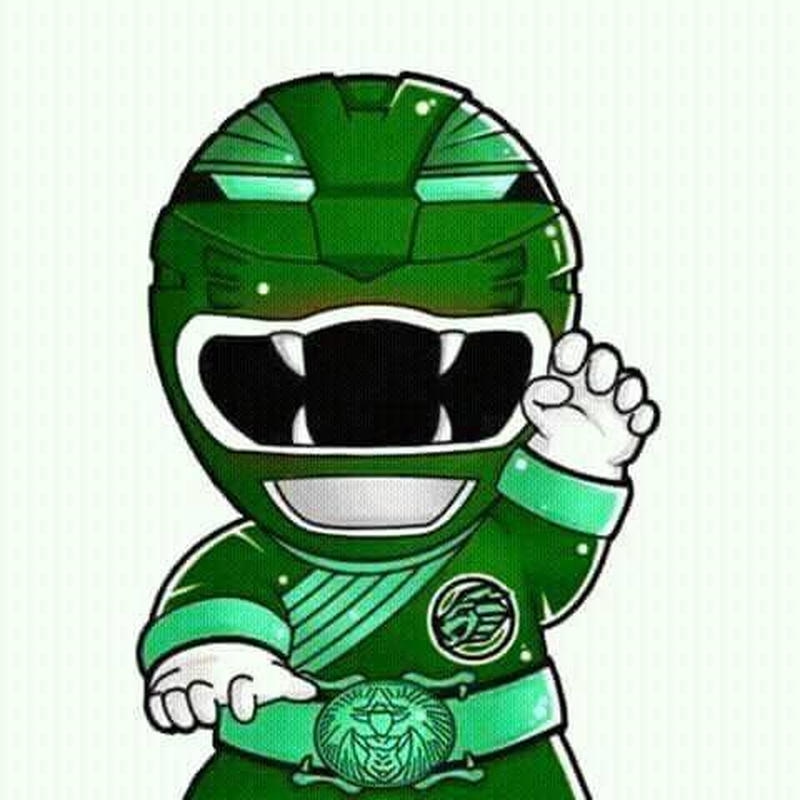 siêu nhân gao xanh chibi