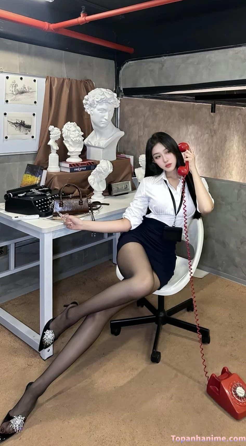 Ảnh gái văn phòng trẻ