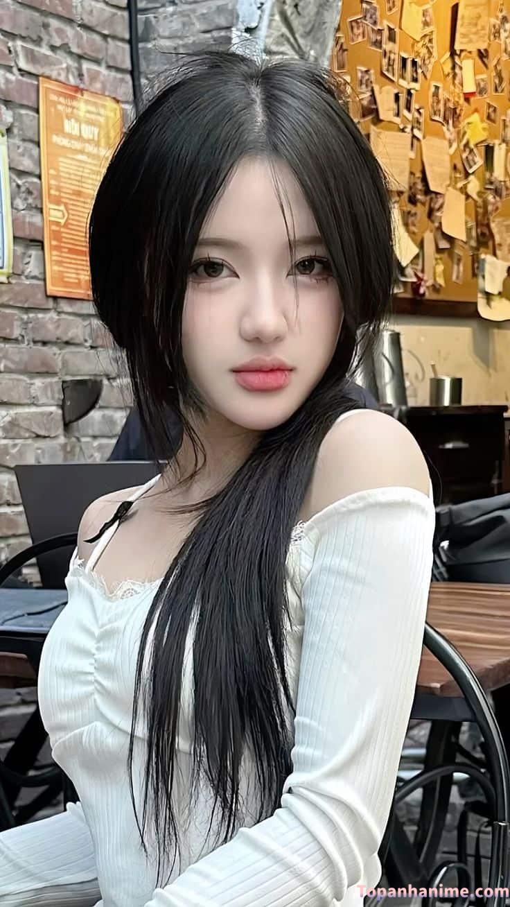 Ảnh gái xinh Trung Quốc tóc