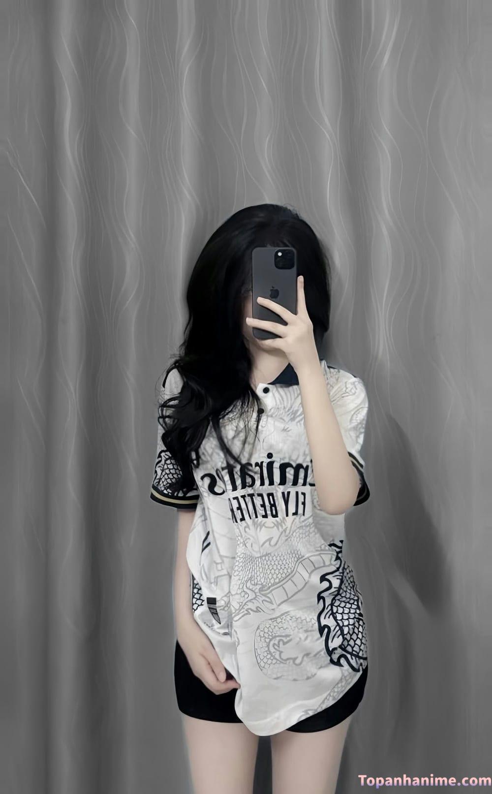 Ảnh gái xinh che mặt hot