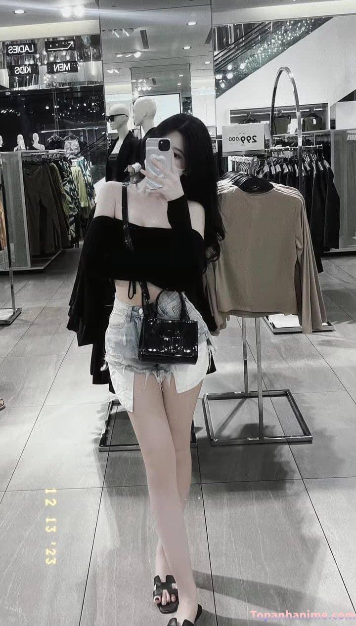 Ảnh gái xinh che mặt thoại