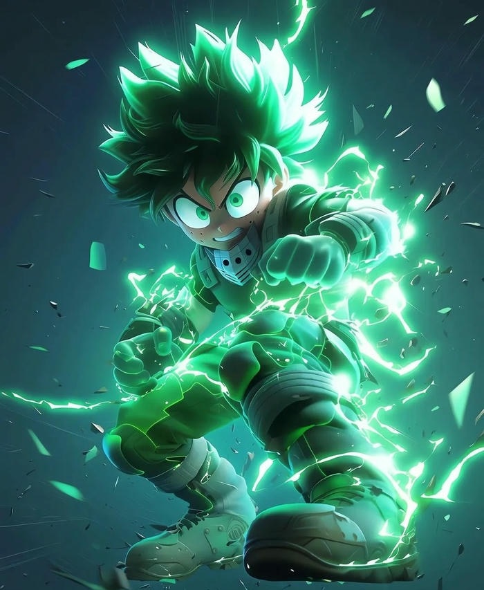 Midoriya Izuku ngầu đét