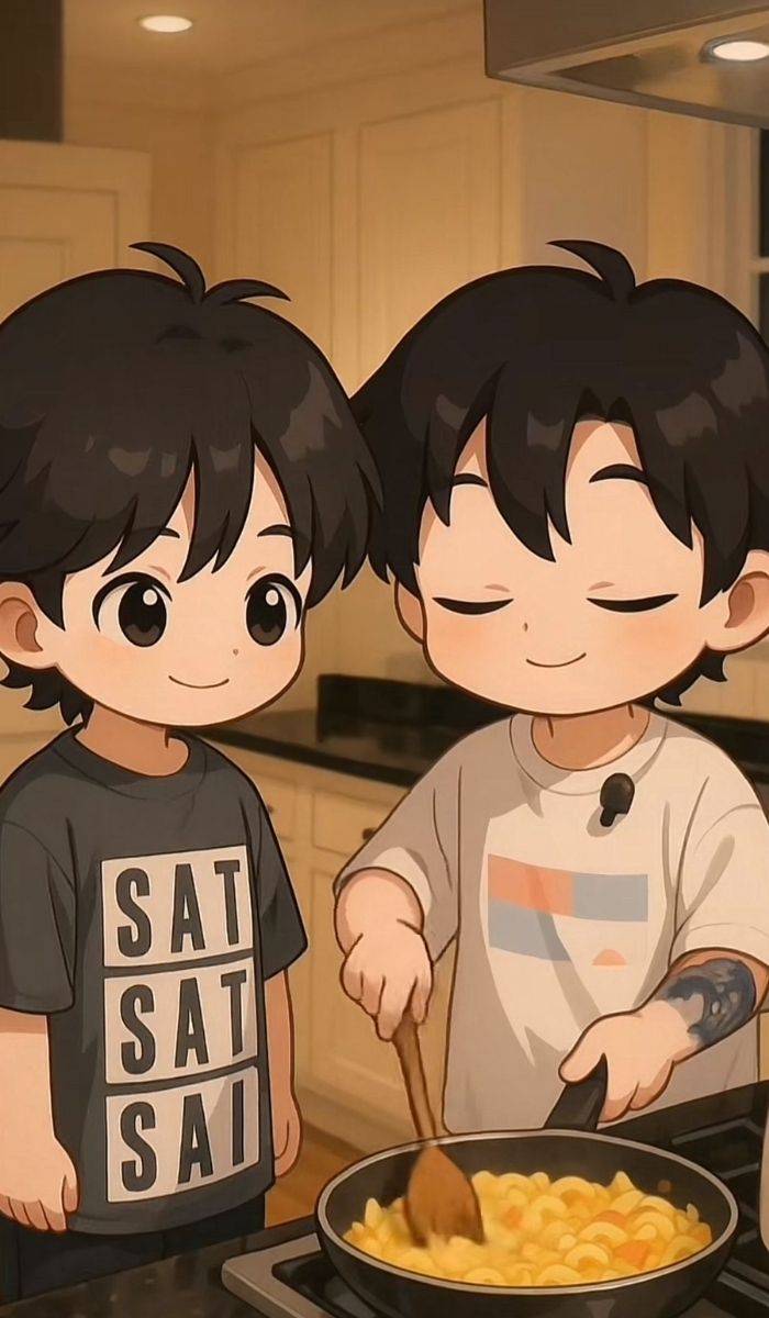 ảnh BTS chibi đôi mắt to tròn