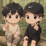 ảnh BTS chibi hoạt hình cute 3d