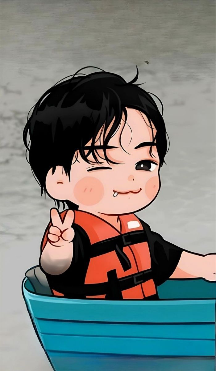 ảnh BTS chibi ngầu lòi